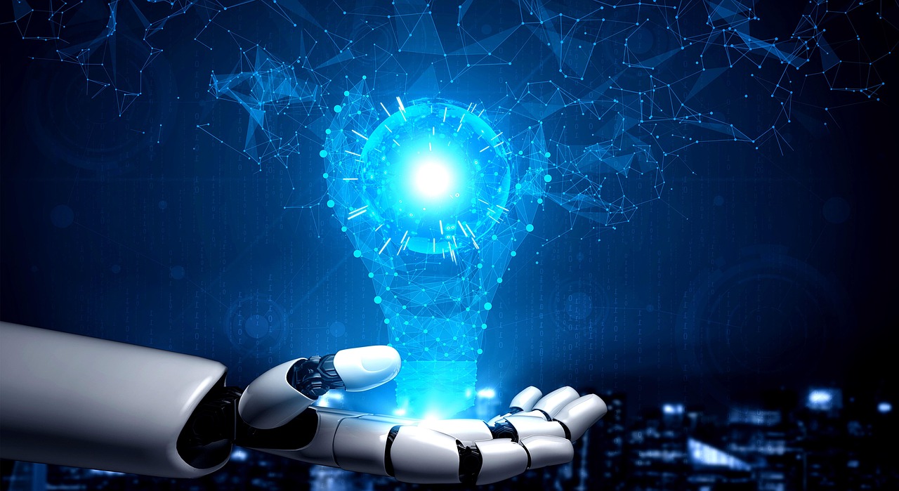 AI technology visualization representing automated lead generation